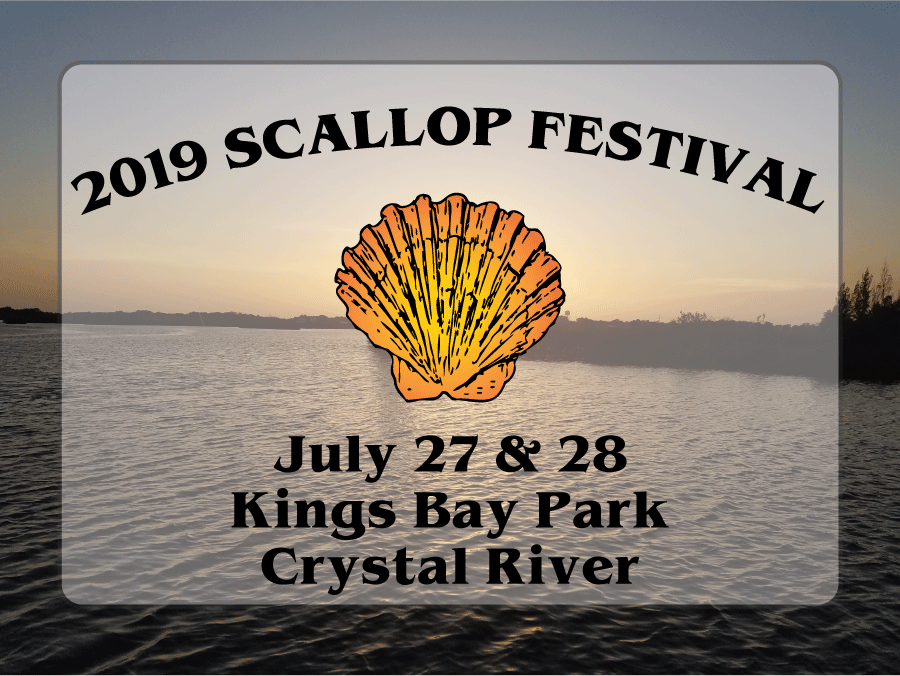 crystal river scallop festival, citrus gazette, scallop festival, crystal river news, events