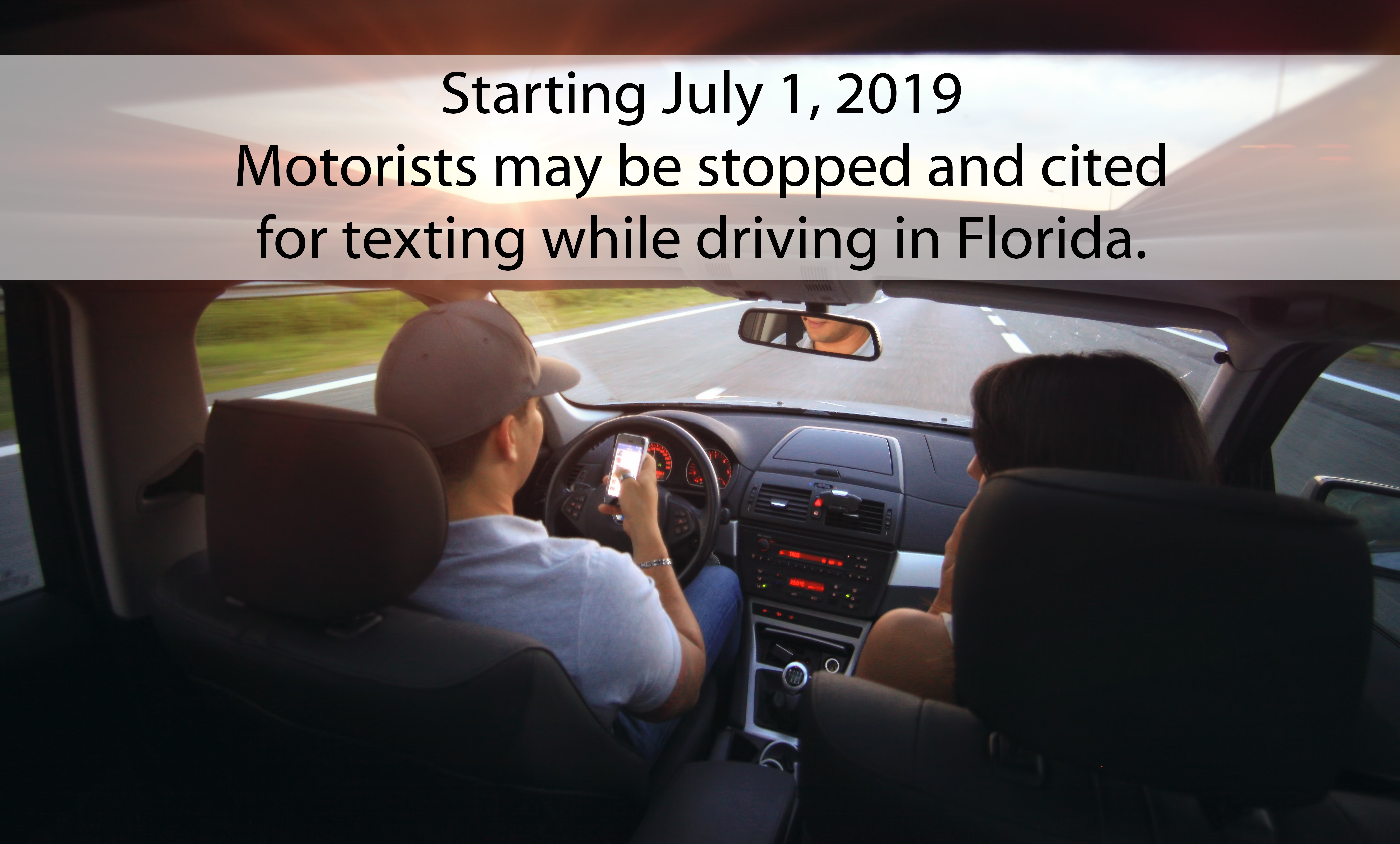 texting and driving, citrus gazette, texting