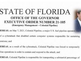 executive order, gas pipeline, citrus gazette