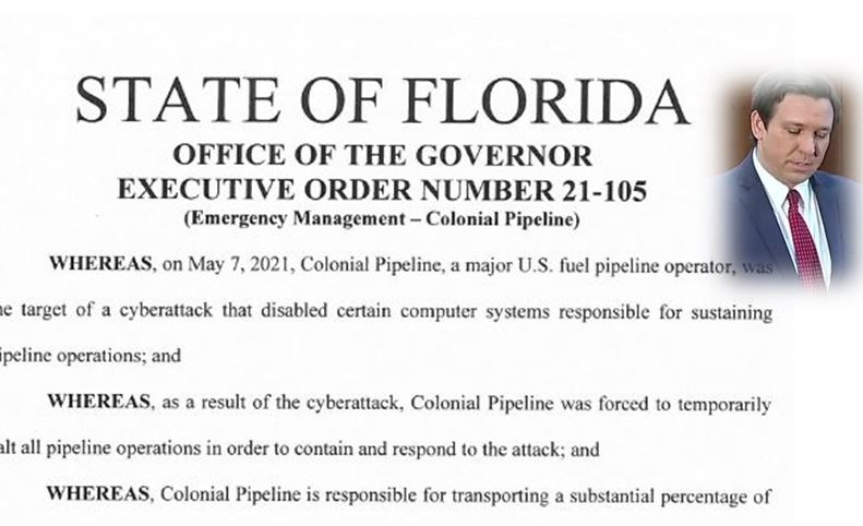 executive order, gas pipeline, citrus gazette