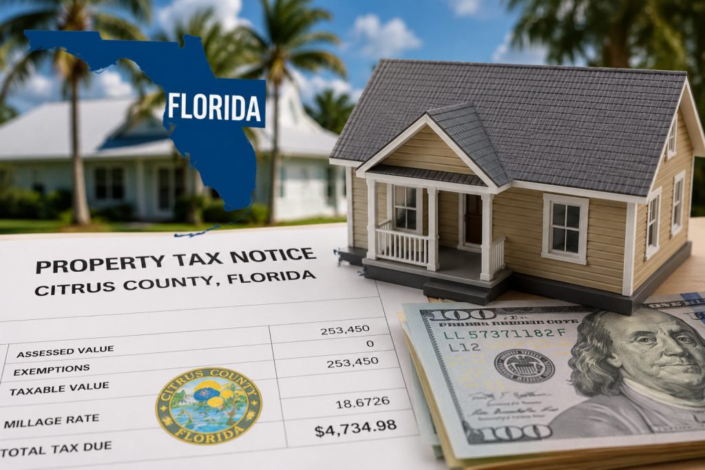 property taxes, citrus county, fear-mongering